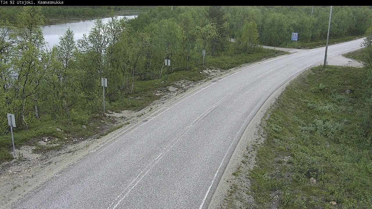 Kelikamerat Kuva Tie 92 Utsjoki, Kaamasmukka, Utsjoki, Lappi