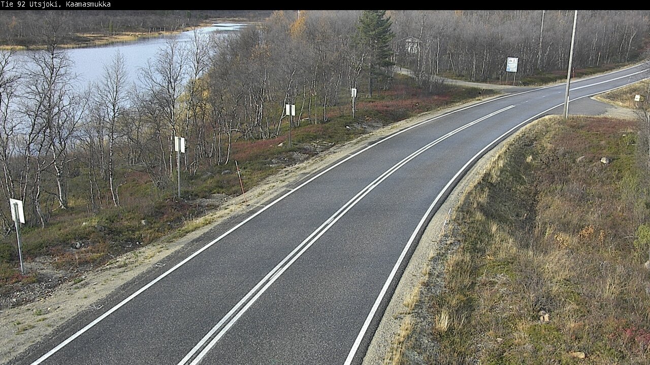 Kelikamerat Kuva Tie 92 Utsjoki, Kaamasmukka, Utsjoki, Lappi