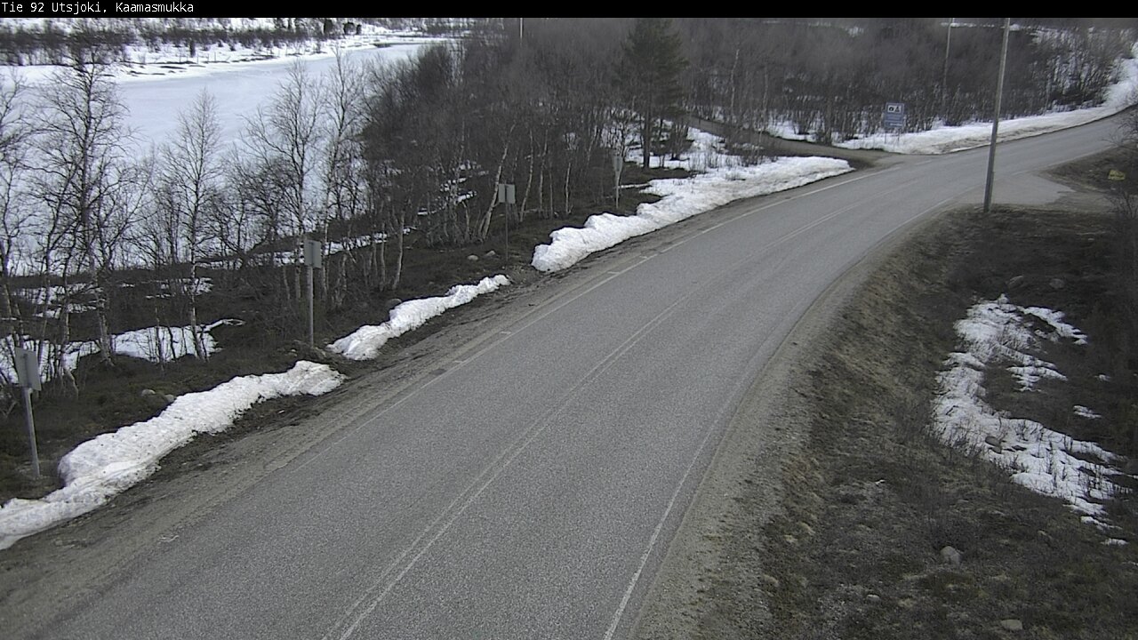Weather Camera Image Road 92 Utsjoki, Kaamasmukka, Utsjoki, Lappi