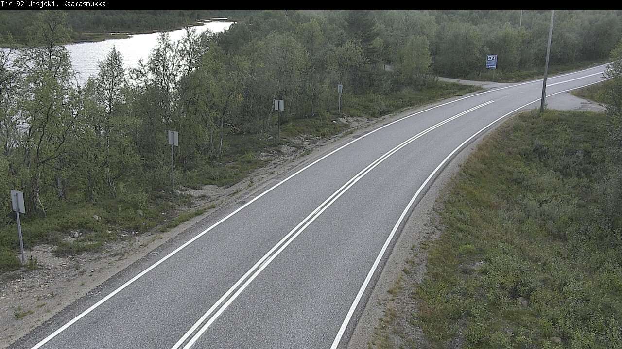 Kelikamerat Kuva Tie 92 Utsjoki, Kaamasmukka, Utsjoki, Lappi