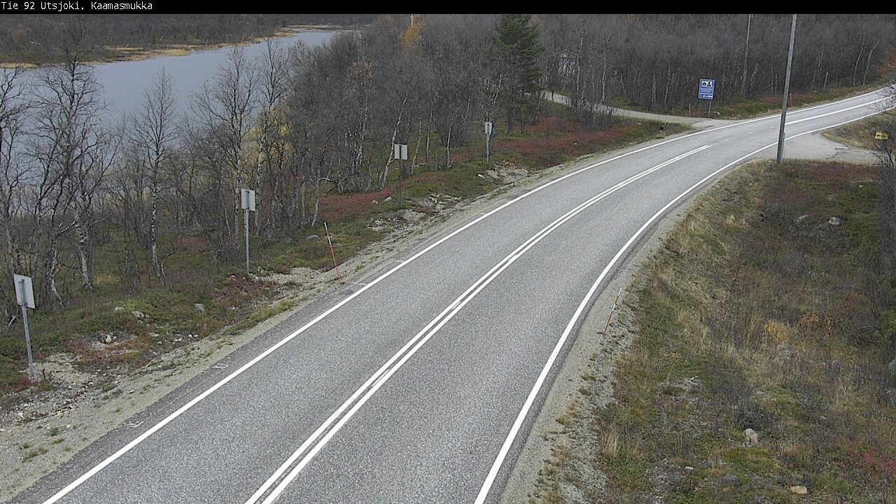 Kelikamerat Kuva Tie 92 Utsjoki, Kaamasmukka, Utsjoki, Lappi