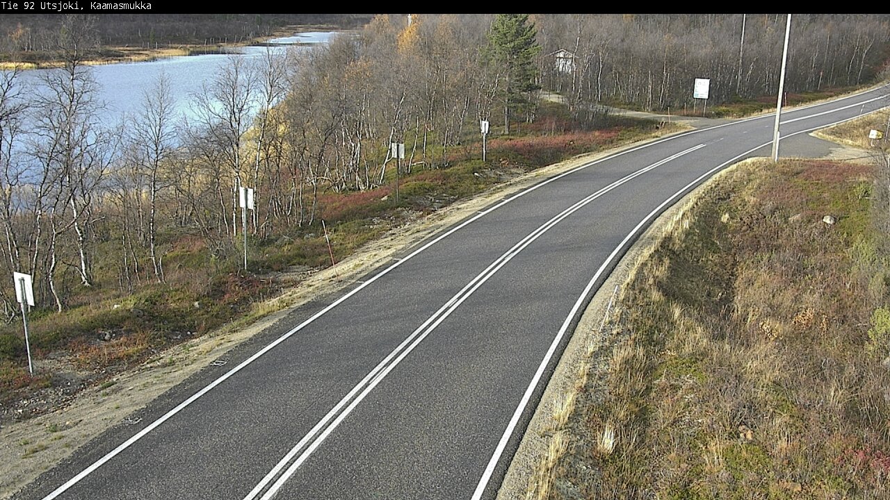 Kelikamerat Kuva Tie 92 Utsjoki, Kaamasmukka, Utsjoki, Lappi