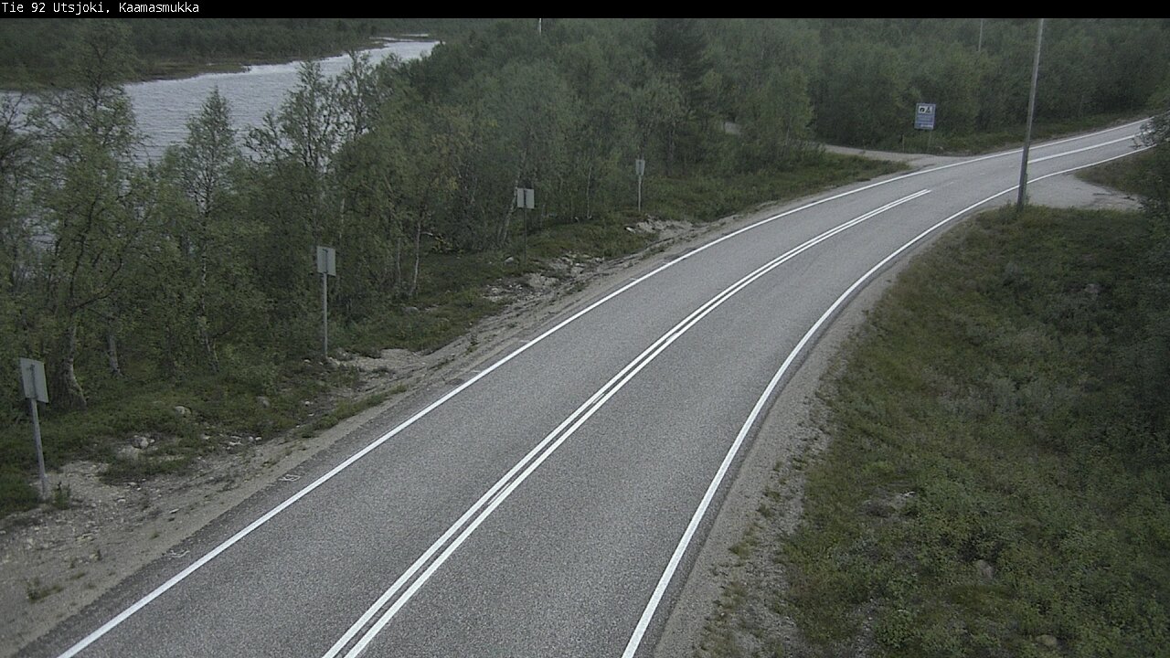 Kelikamerat Kuva Tie 92 Utsjoki, Kaamasmukka, Utsjoki, Lappi