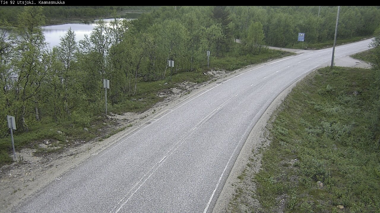 Kelikamerat Kuva Tie 92 Utsjoki, Kaamasmukka, Utsjoki, Lappi