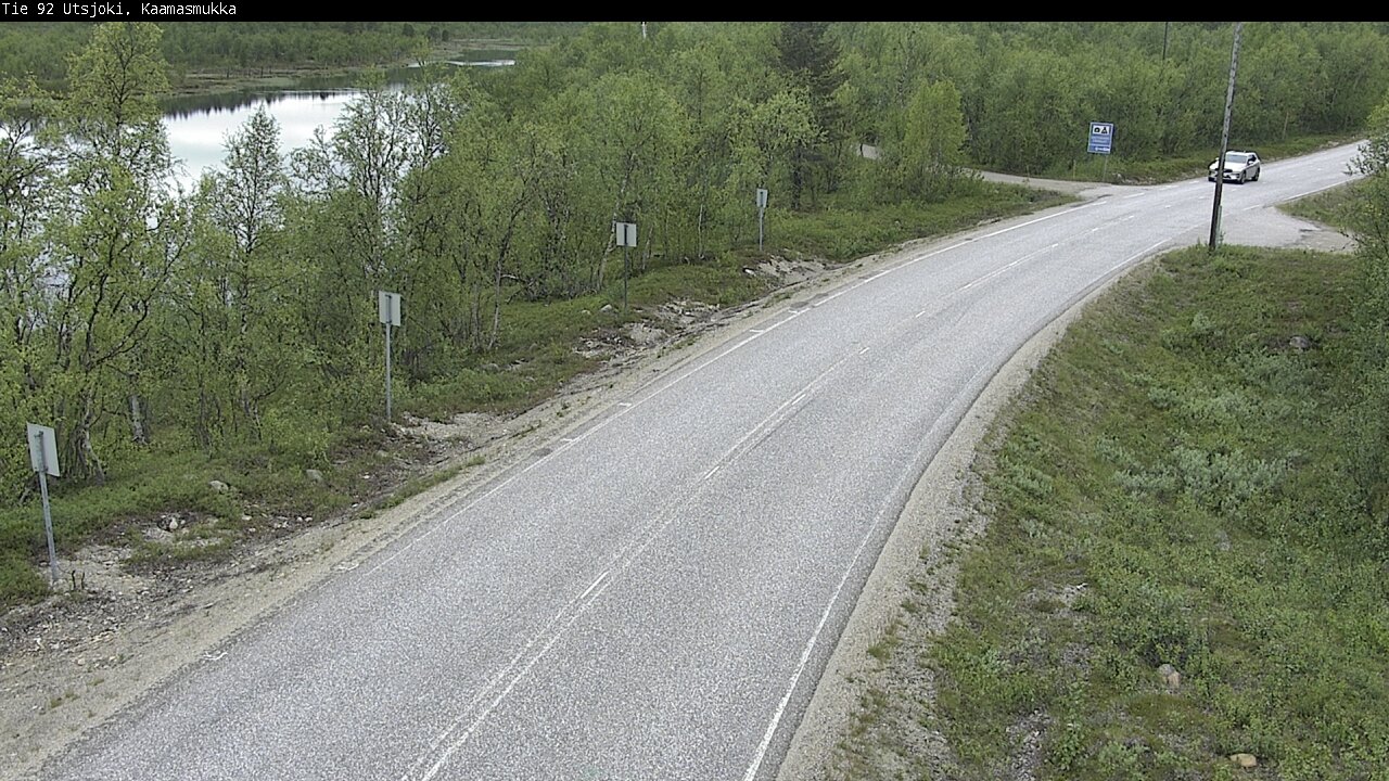 Kelikamerat Kuva Tie 92 Utsjoki, Kaamasmukka, Utsjoki, Lappi