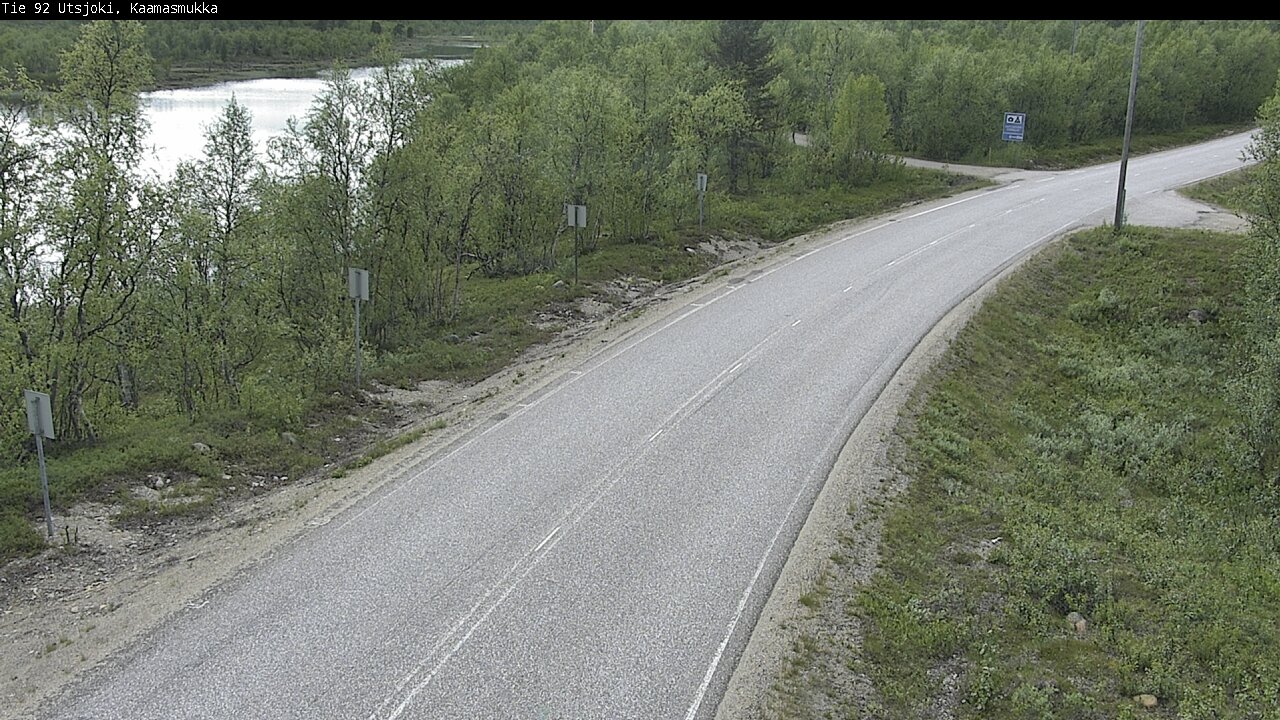 Kelikamerat Kuva Tie 92 Utsjoki, Kaamasmukka, Utsjoki, Lappi