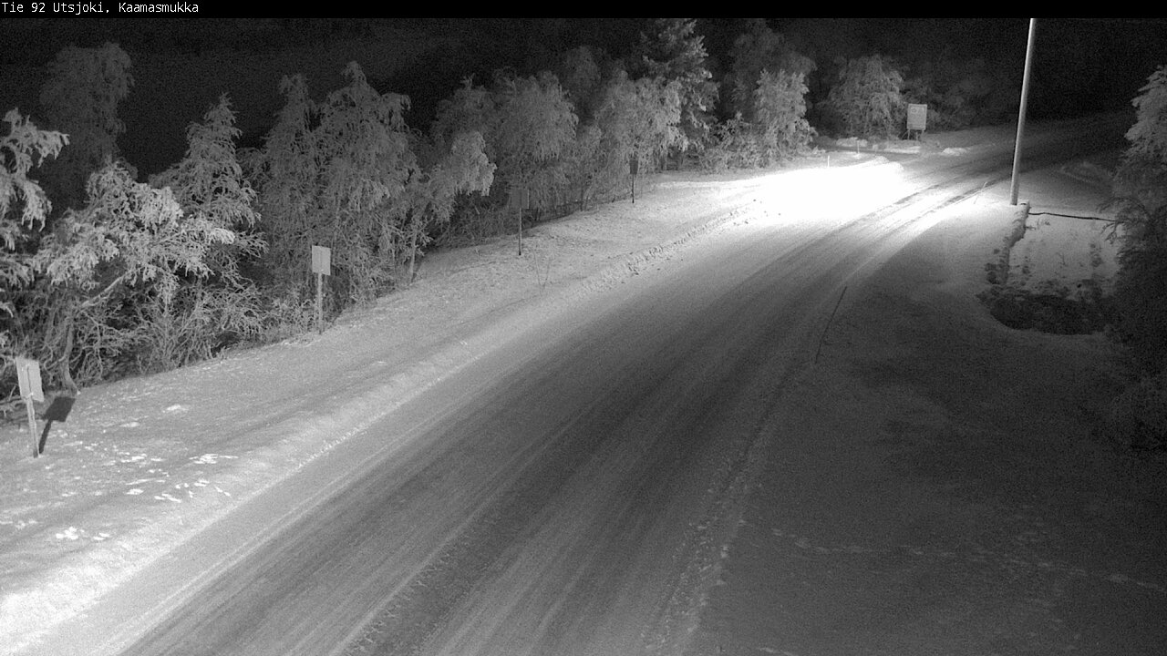 Kelikamerat Kuva Tie 92 Utsjoki, Kaamasmukka, Utsjoki, Lappi