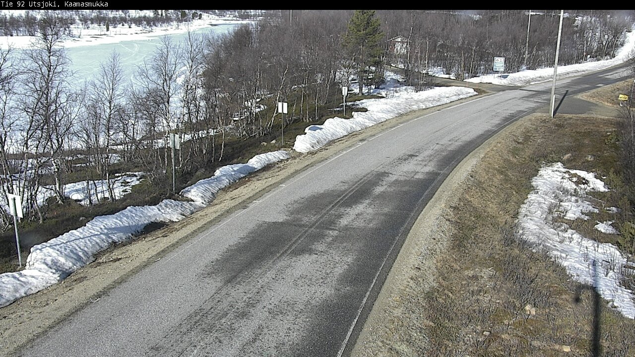Weather Camera Image Väg 92 Utsjoki, Kaamasmukka, Utsjoki, Lappi