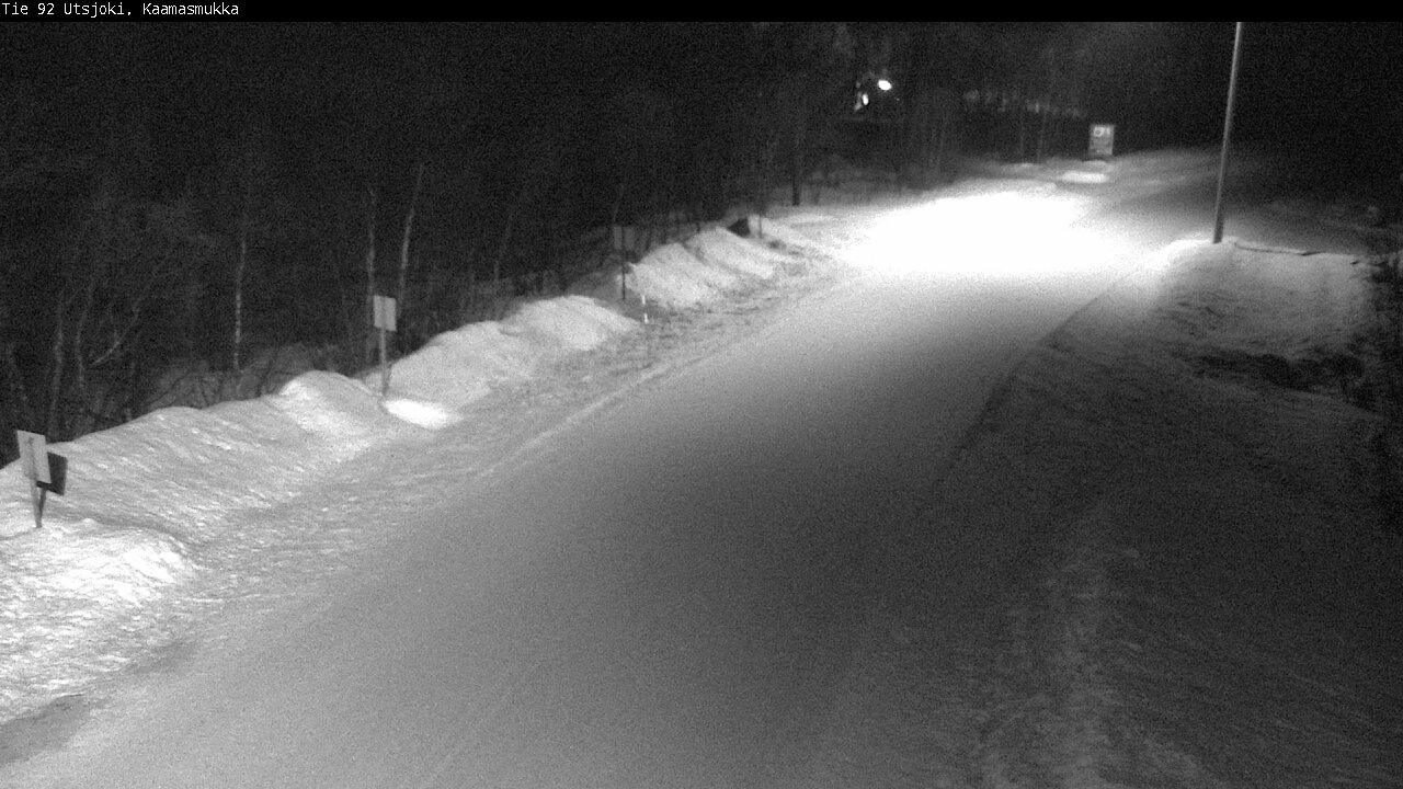 Kelikamerat Kuva Tie 92 Utsjoki, Kaamasmukka, Utsjoki, Lappi