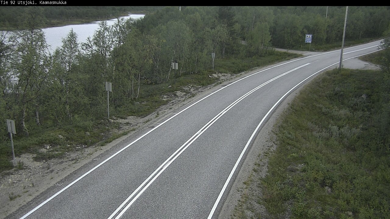 Kelikamerat Kuva Tie 92 Utsjoki, Kaamasmukka, Utsjoki, Lappi