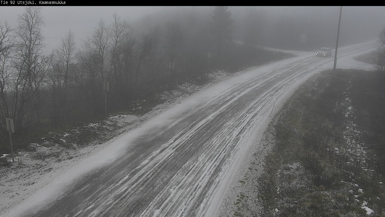 Kelikamerat Kuva Tie 92 Utsjoki, Kaamasmukka, Utsjoki, Lappi