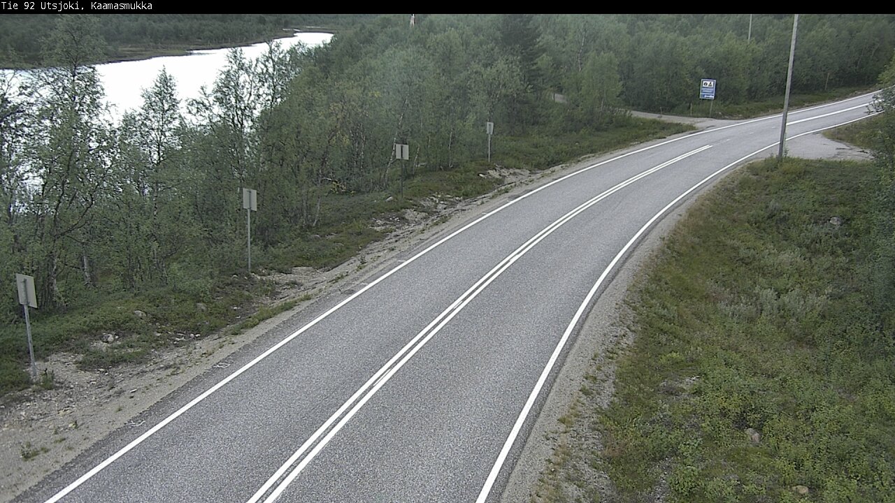 Kelikamerat Kuva Tie 92 Utsjoki, Kaamasmukka, Utsjoki, Lappi