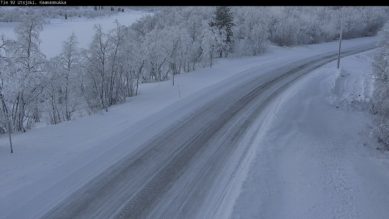 Kelikamerat Kuva Tie 92 Utsjoki, Kaamasmukka, Utsjoki, Lappi