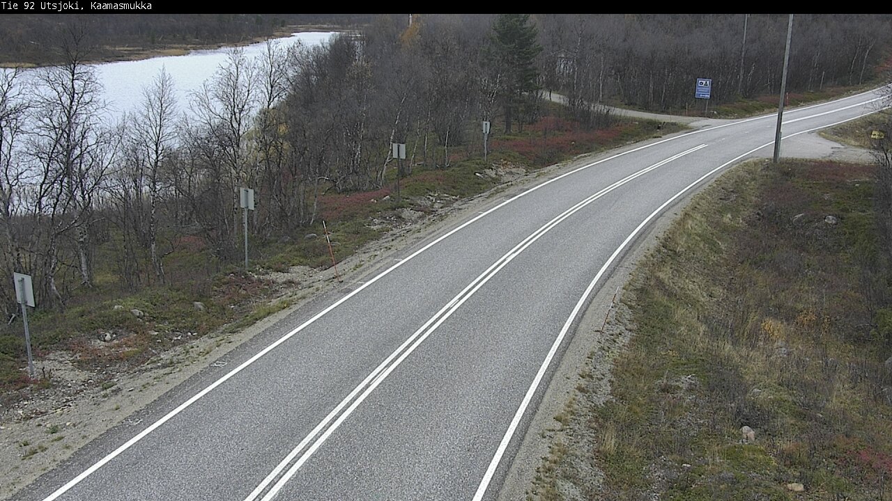 Kelikamerat Kuva Tie 92 Utsjoki, Kaamasmukka, Utsjoki, Lappi