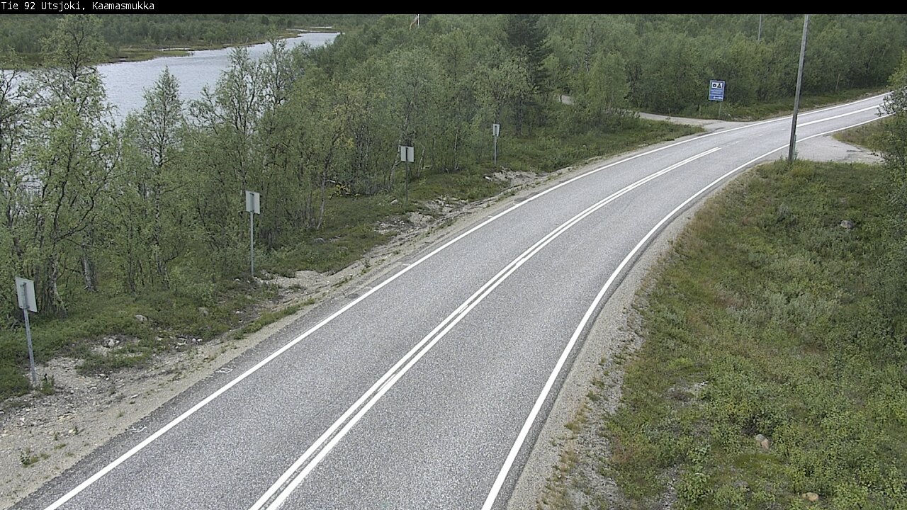 Kelikamerat Kuva Tie 92 Utsjoki, Kaamasmukka, Utsjoki, Lappi