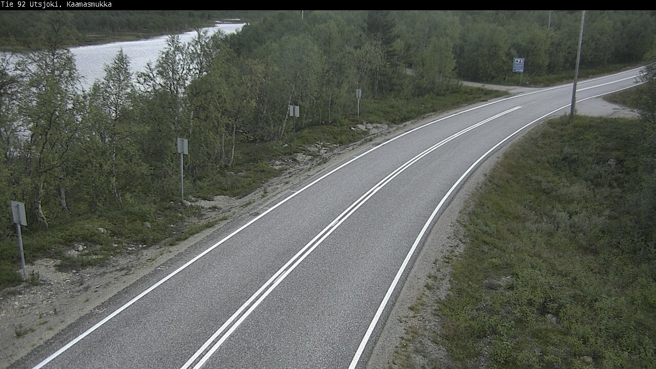 Kelikamerat Kuva Tie 92 Utsjoki, Kaamasmukka, Utsjoki, Lappi