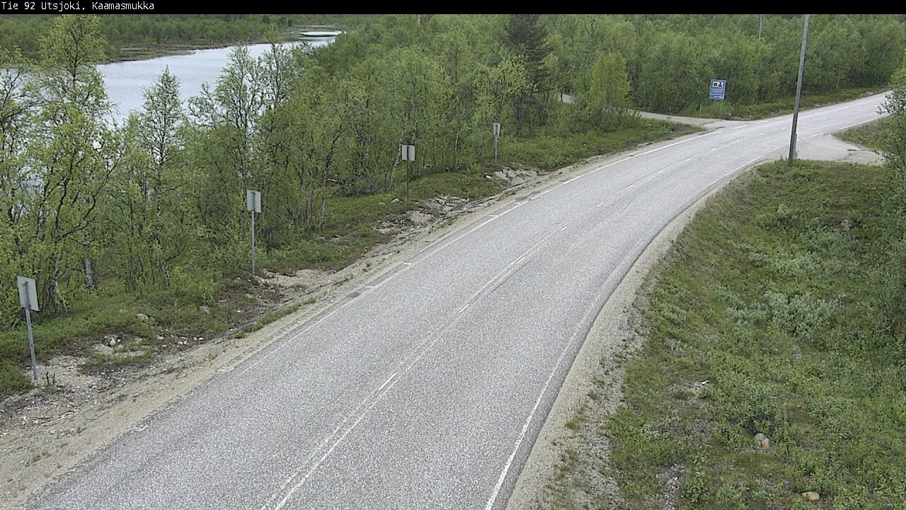 Kelikamerat Kuva Tie 92 Utsjoki, Kaamasmukka, Utsjoki, Lappi