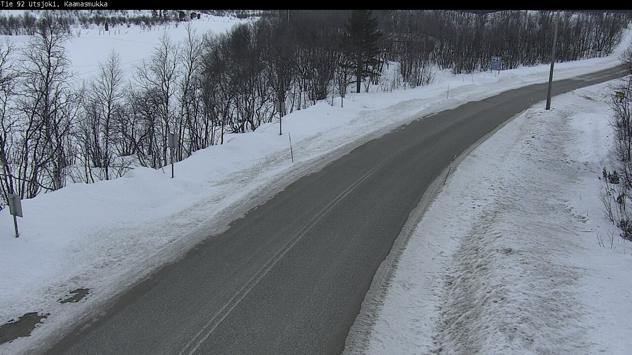 Kelikamerat Kuva Tie 92 Utsjoki, Kaamasmukka, Utsjoki, Lappi