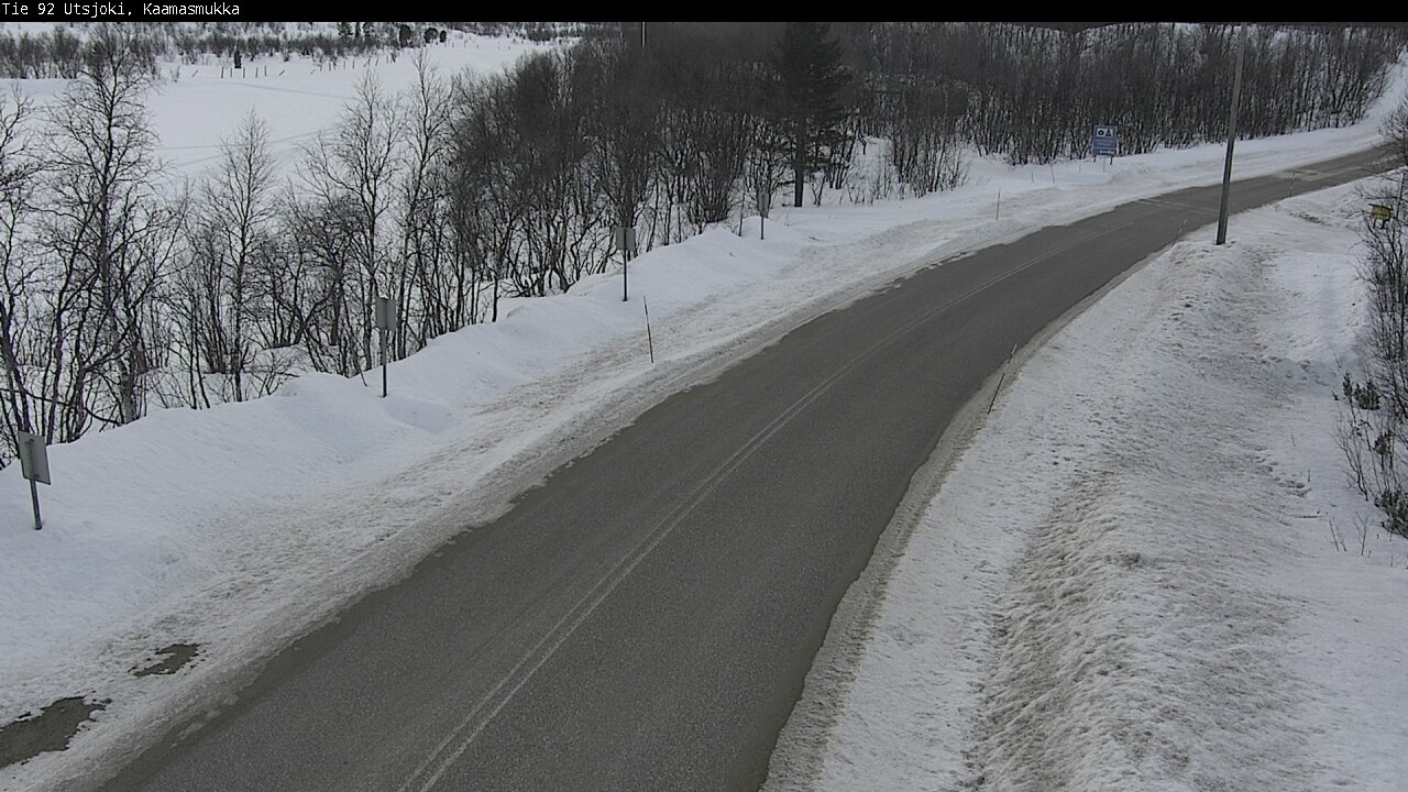 Kelikamerat Kuva Tie 92 Utsjoki, Kaamasmukka, Utsjoki, Lappi