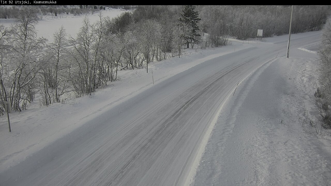 Weather Camera Image Road 92 Utsjoki, Kaamasmukka, Utsjoki, Lappi