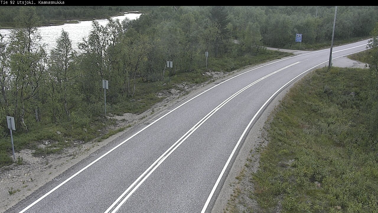 Kelikamerat Kuva Tie 92 Utsjoki, Kaamasmukka, Utsjoki, Lappi