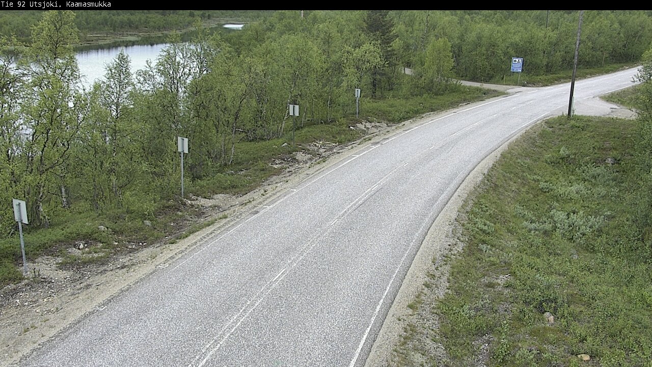 Kelikamerat Kuva Tie 92 Utsjoki, Kaamasmukka, Utsjoki, Lappi