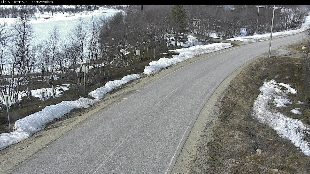 Weather Camera Image Väg 92 Utsjoki, Kaamasmukka, Utsjoki, Lappi