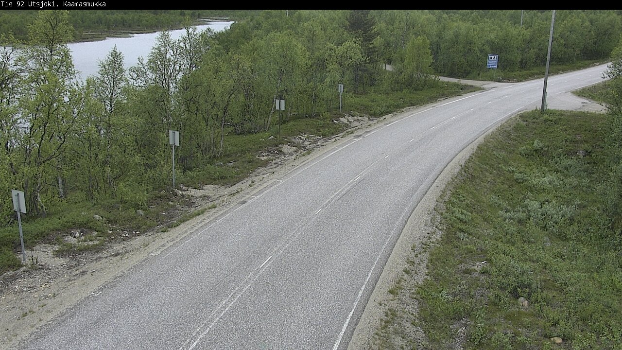 Kelikamerat Kuva Tie 92 Utsjoki, Kaamasmukka, Utsjoki, Lappi