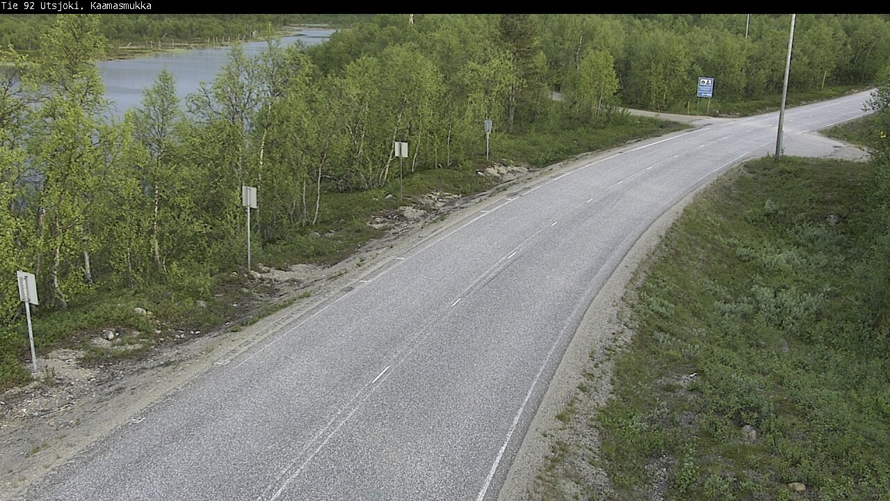 Kelikamerat Kuva Tie 92 Utsjoki, Kaamasmukka, Utsjoki, Lappi