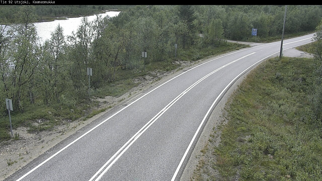 Kelikamerat Kuva Tie 92 Utsjoki, Kaamasmukka, Utsjoki, Lappi
