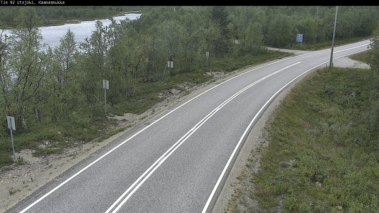Kelikamerat Kuva Tie 92 Utsjoki, Kaamasmukka, Utsjoki, Lappi