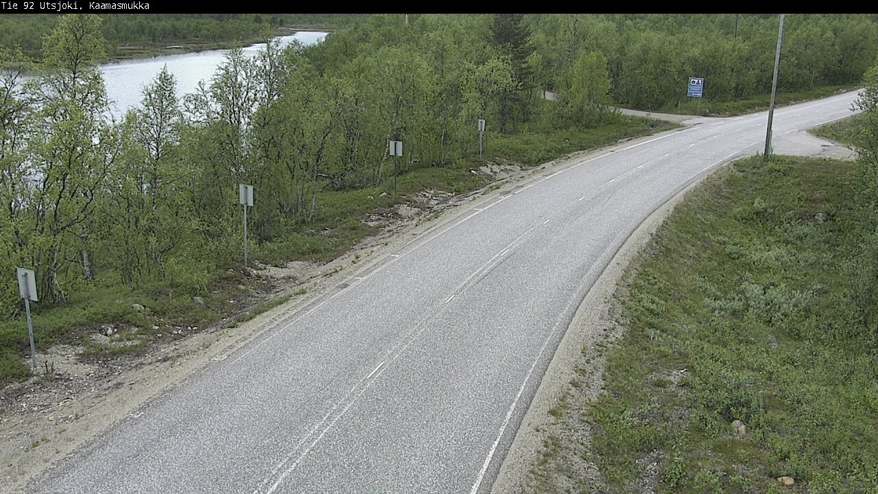 Kelikamerat Kuva Tie 92 Utsjoki, Kaamasmukka, Utsjoki, Lappi