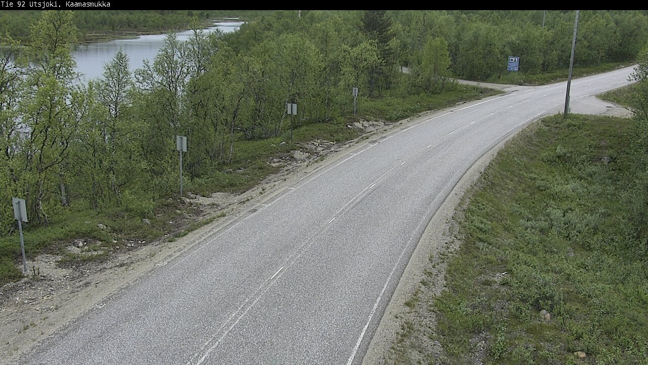 Kelikamerat Kuva Tie 92 Utsjoki, Kaamasmukka, Utsjoki, Lappi