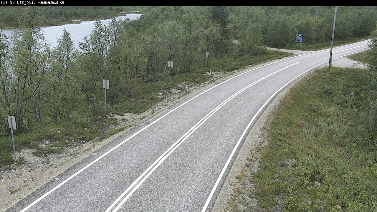 Kelikamerat Kuva Tie 92 Utsjoki, Kaamasmukka, Utsjoki, Lappi