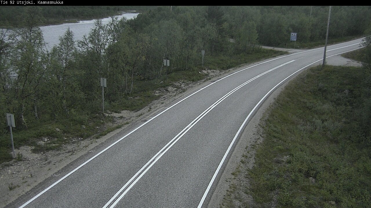 Kelikamerat Kuva Tie 92 Utsjoki, Kaamasmukka, Utsjoki, Lappi