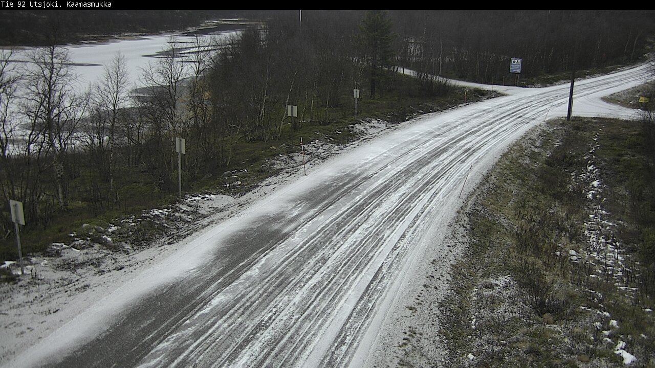Kelikamerat Kuva Tie 92 Utsjoki, Kaamasmukka, Utsjoki, Lappi