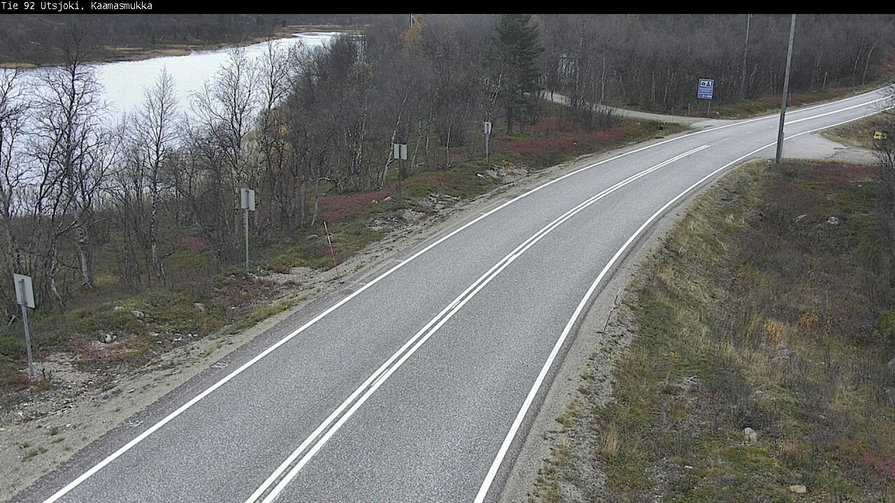 Kelikamerat Kuva Tie 92 Utsjoki, Kaamasmukka, Utsjoki, Lappi