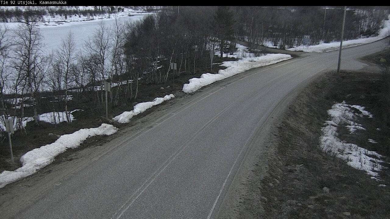 Weather Camera Image Väg 92 Utsjoki, Kaamasmukka, Utsjoki, Lappi