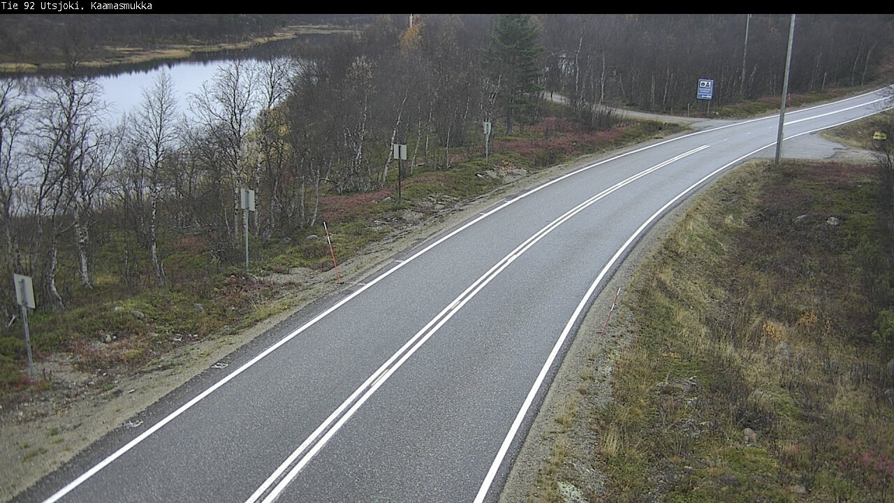 Weather Camera Image Road 92 Utsjoki, Kaamasmukka, Utsjoki, Lappi