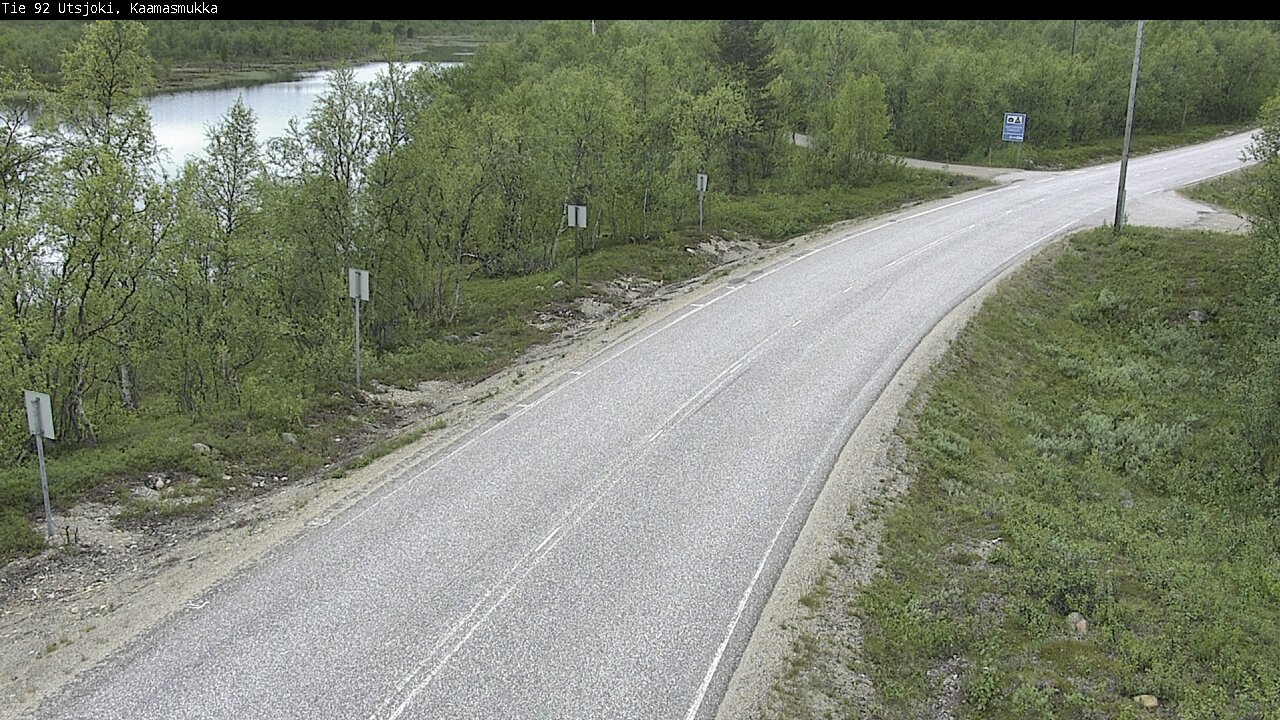 Kelikamerat Kuva Tie 92 Utsjoki, Kaamasmukka, Utsjoki, Lappi
