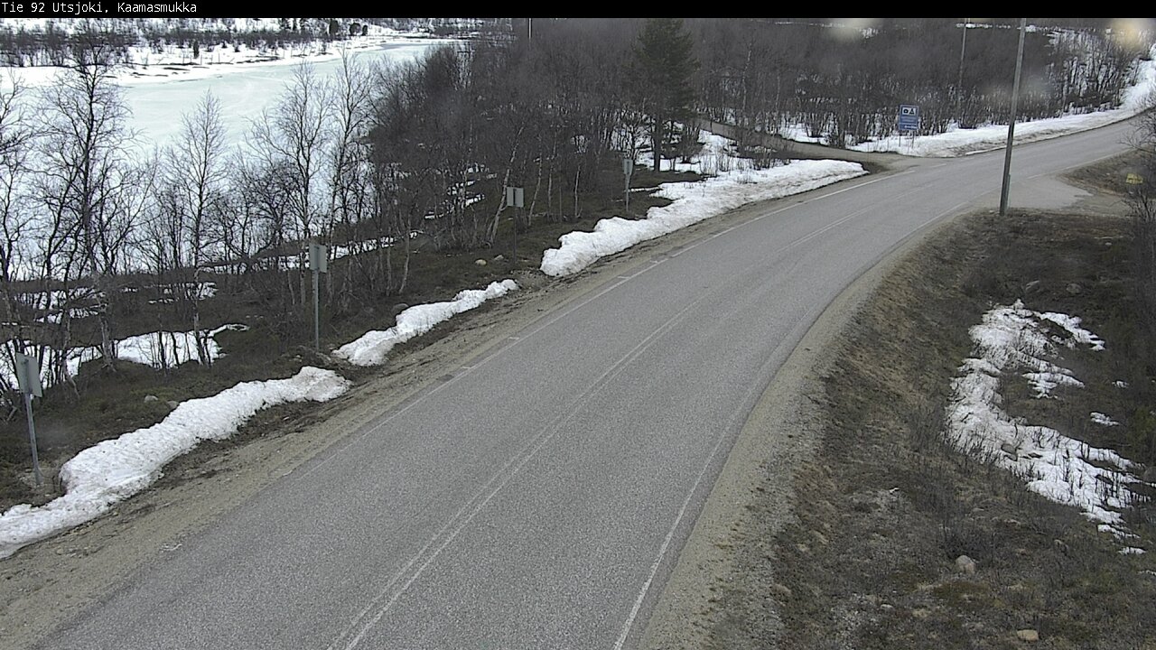 Weather Camera Image Väg 92 Utsjoki, Kaamasmukka, Utsjoki, Lappi