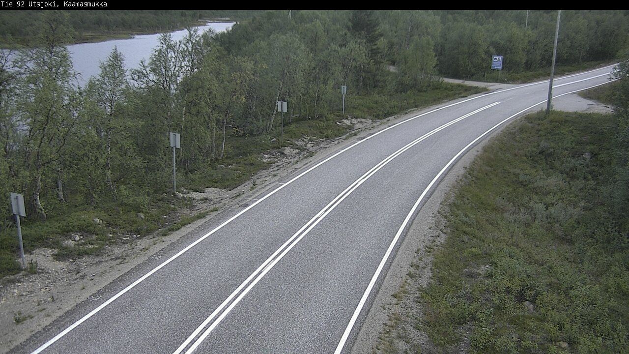 Kelikamerat Kuva Tie 92 Utsjoki, Kaamasmukka, Utsjoki, Lappi