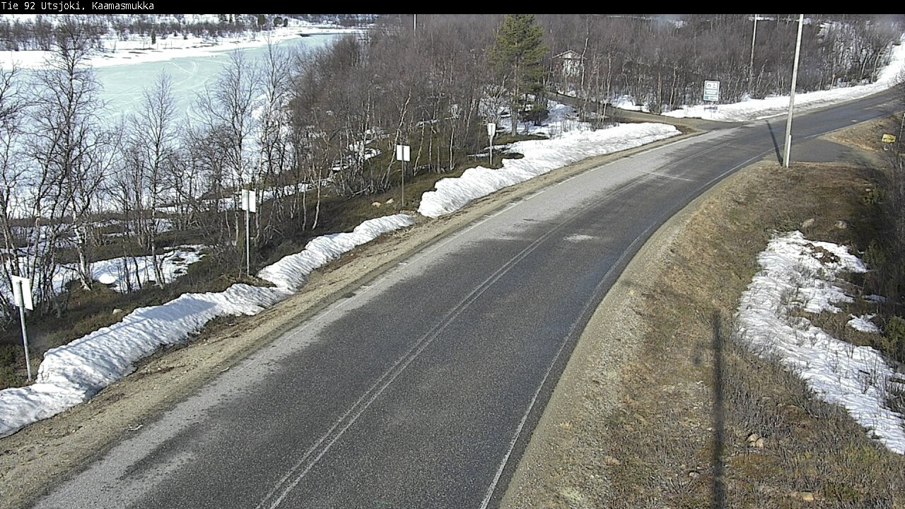 Weather Camera Image Väg 92 Utsjoki, Kaamasmukka, Utsjoki, Lappi