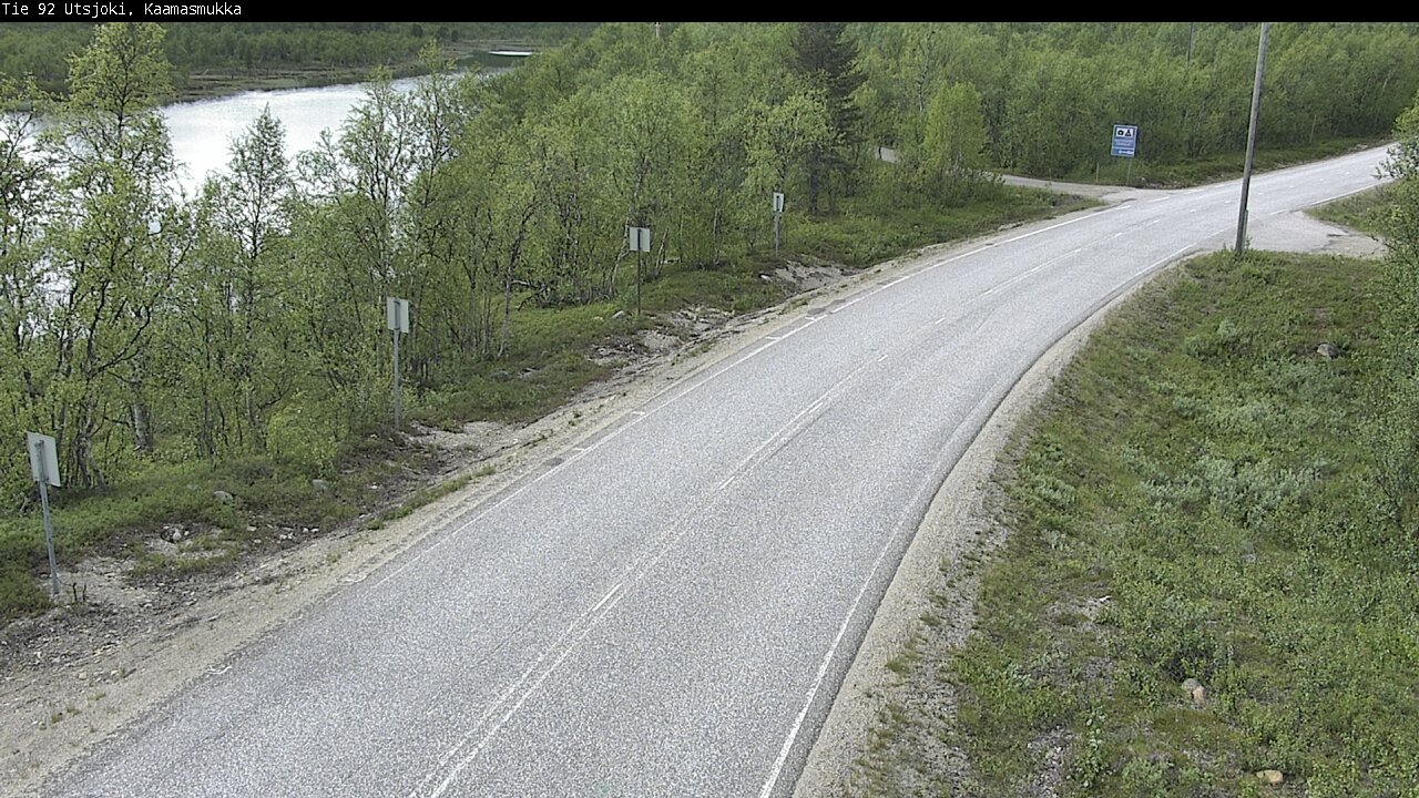 Kelikamerat Kuva Tie 92 Utsjoki, Kaamasmukka, Utsjoki, Lappi