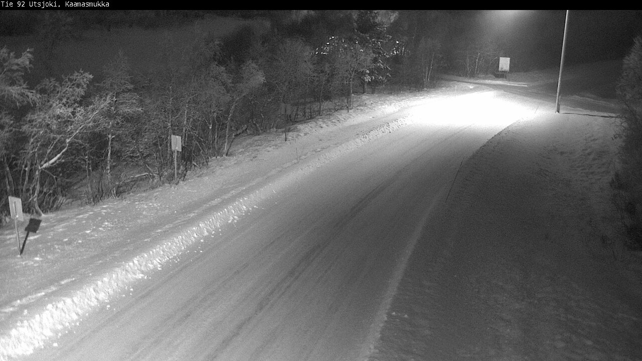 Weather Camera Image Road 92 Utsjoki, Kaamasmukka, Utsjoki, Lappi