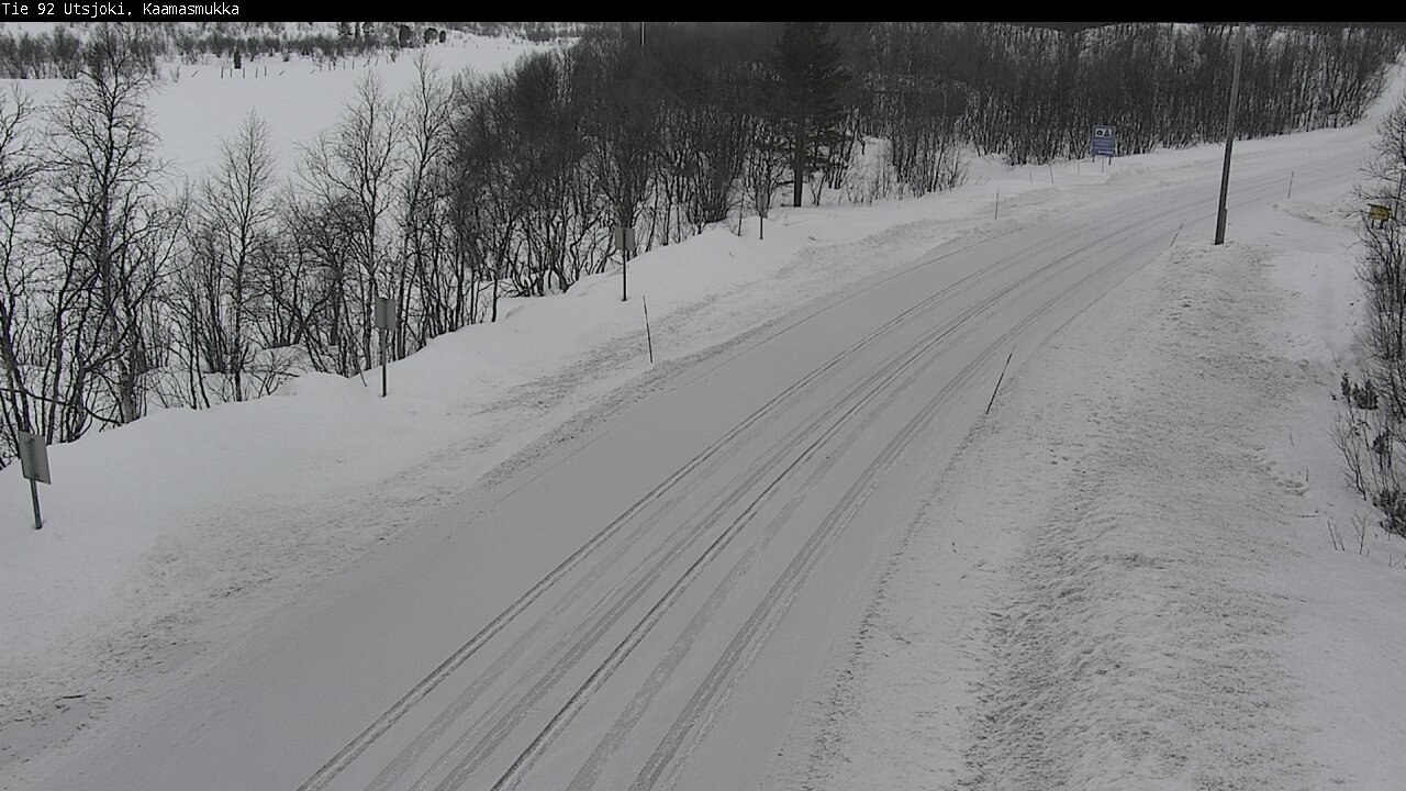 Kelikamerat Kuva Tie 92 Utsjoki, Kaamasmukka, Utsjoki, Lappi