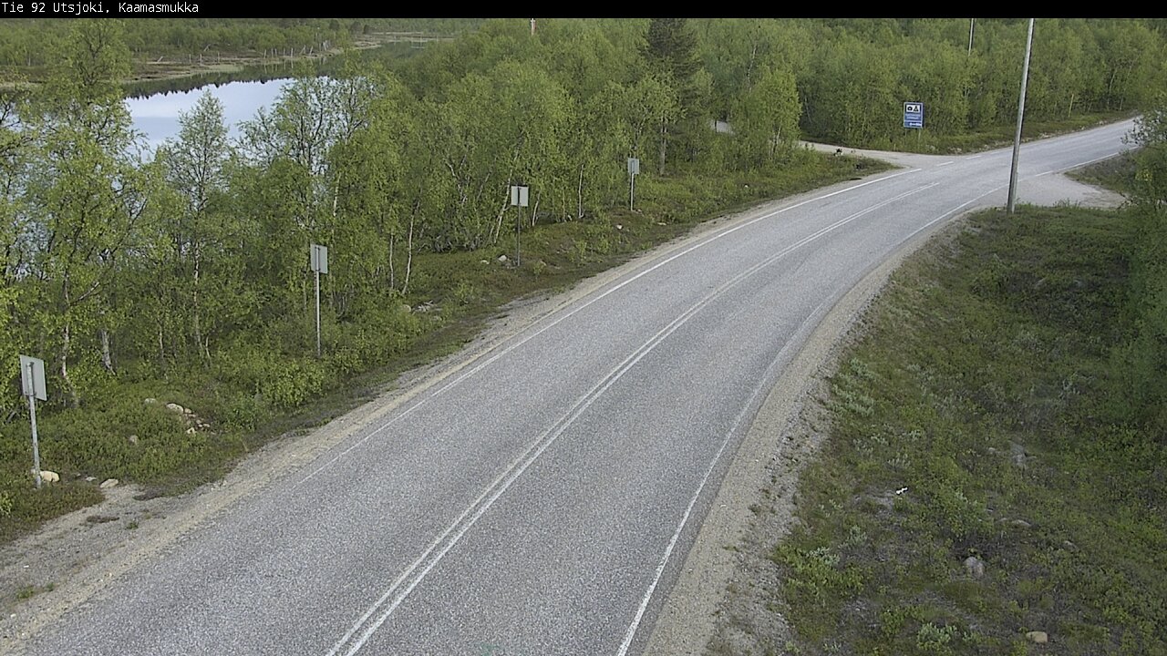 Kelikamerat Kuva Tie 92 Utsjoki, Kaamasmukka, Utsjoki, Lappi
