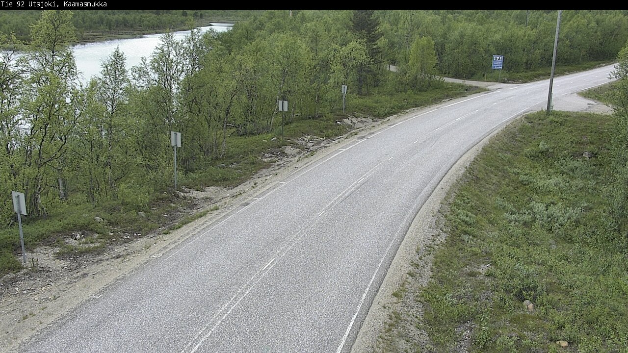 Kelikamerat Kuva Tie 92 Utsjoki, Kaamasmukka, Utsjoki, Lappi