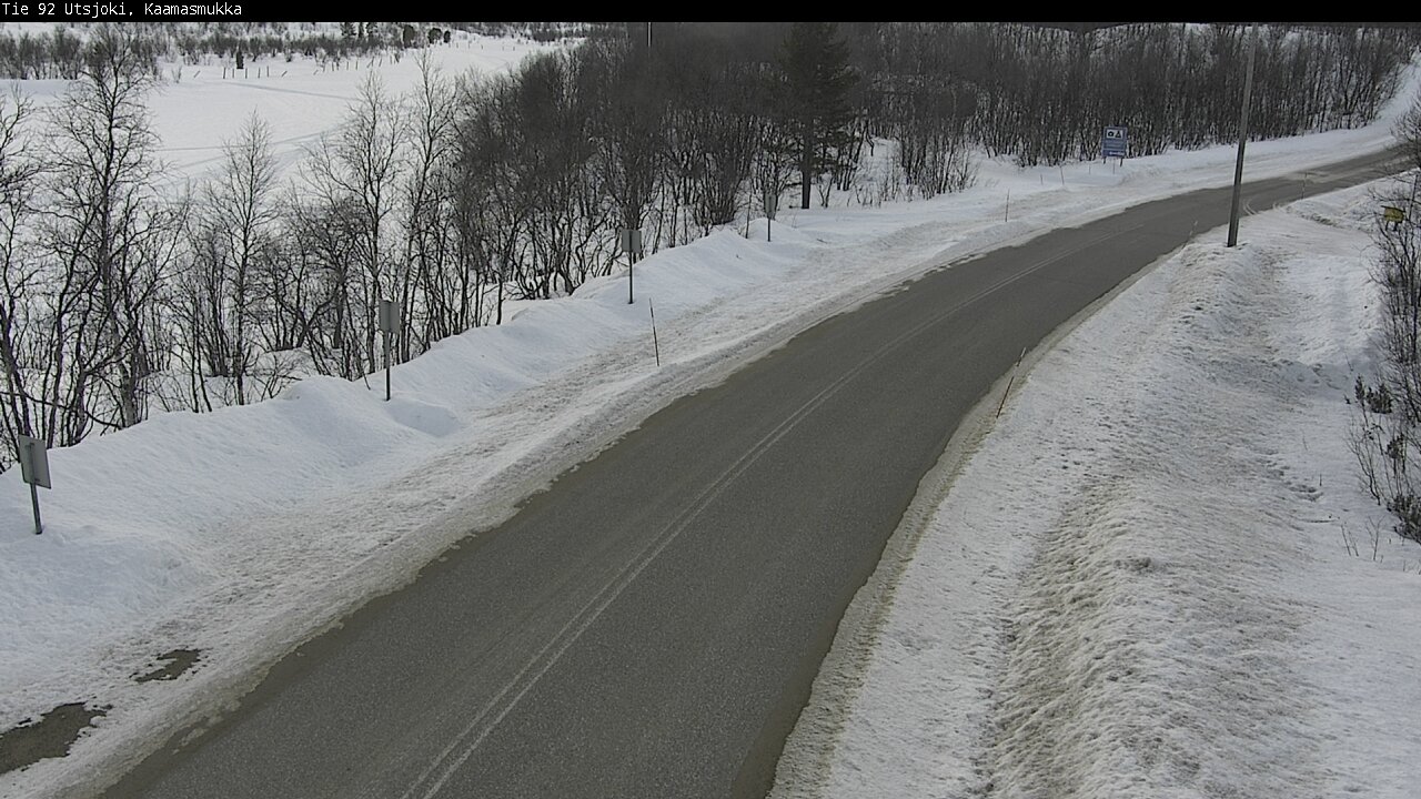 Kelikamerat Kuva Tie 92 Utsjoki, Kaamasmukka, Utsjoki, Lappi