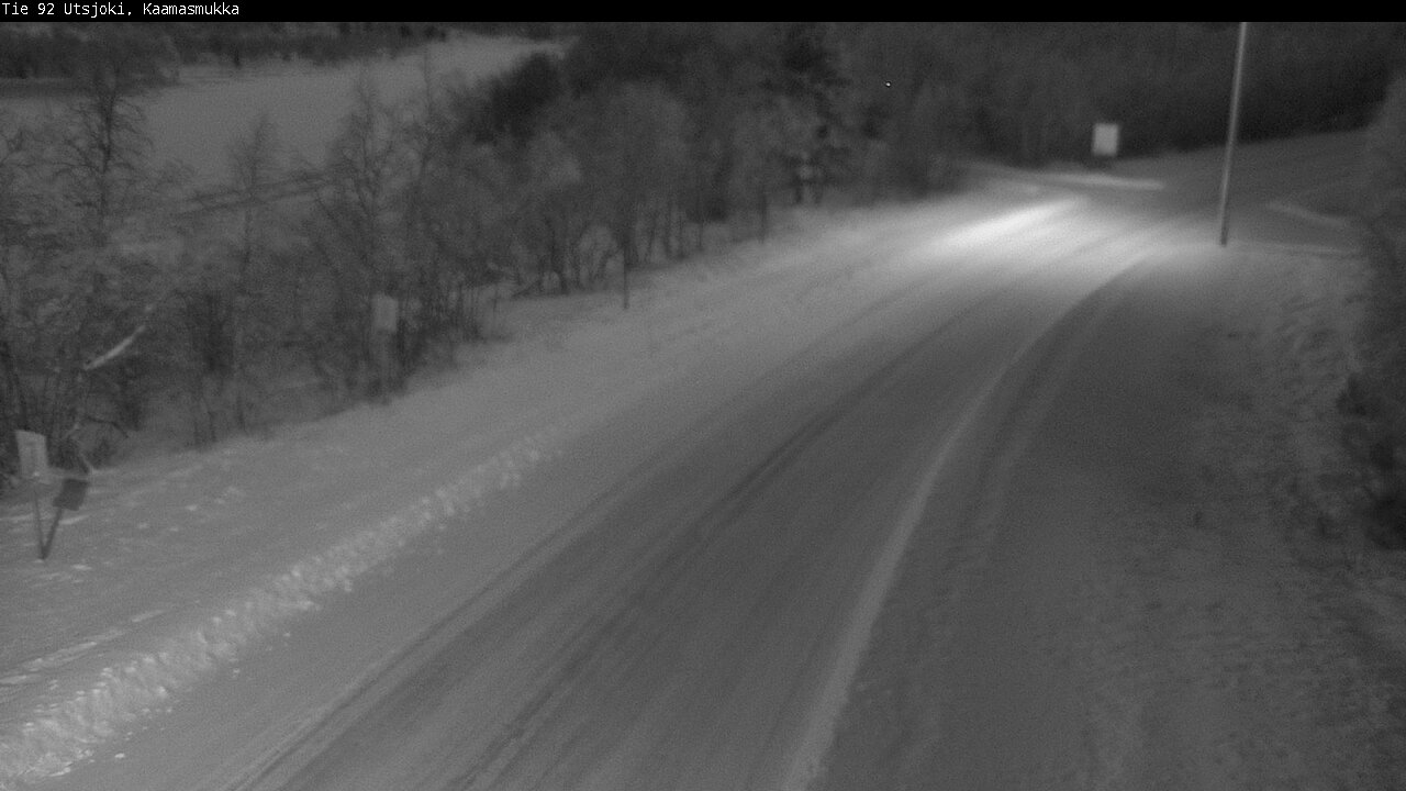 Weather Camera Image Road 92 Utsjoki, Kaamasmukka, Utsjoki, Lappi
